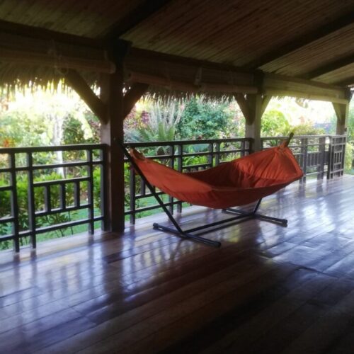 Maison sécurisé avec ponton, mangrove